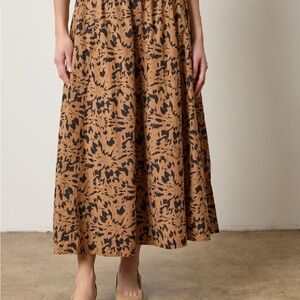 Lilla P Paneled Maxi Skirt